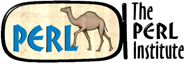 Ancien logo du Perl Institute : un dromadaire